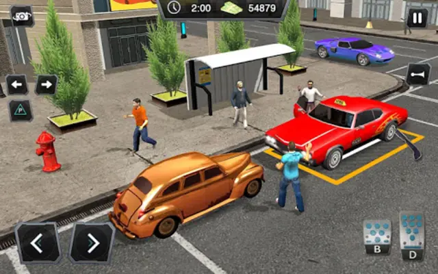 NY Taxi Driver - Crazy Cab Driving Games 2019 android App screenshot 3